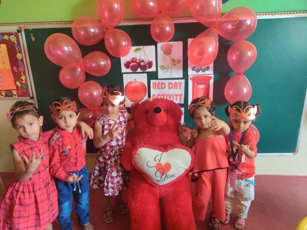 Red Day Activity for Pre Primary Students