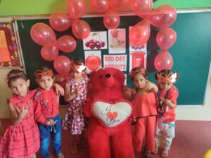 Red Day Activity for Pre Primary Students